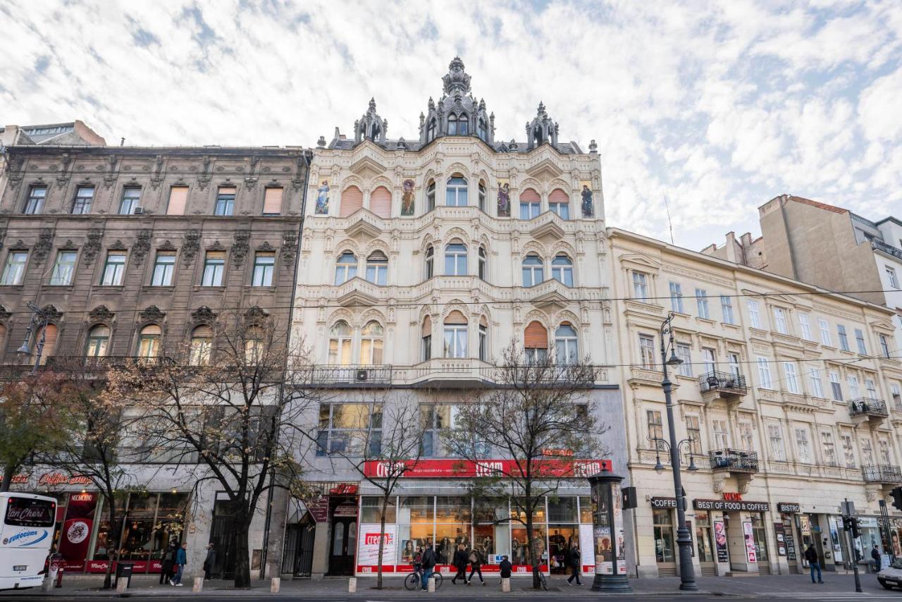 Stunning Spacious Art Nouveau Apart , Grand Piano Apartment Budapest Exterior photo